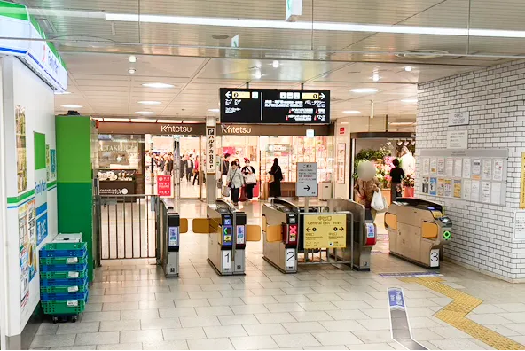 近鉄南大阪線 阿部野橋駅から天王寺矯正歯科クリニックへの道順
