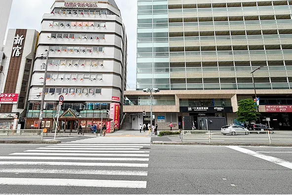 JR天王寺駅から天王寺矯正歯科クリニックへの道順